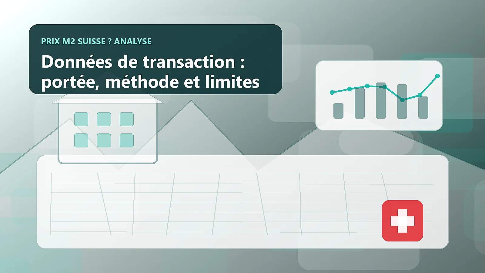 Données de transaction : portée, méthode et limites