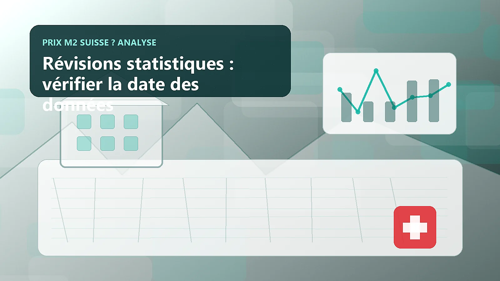 Révisions statistiques : vérifier la date des données