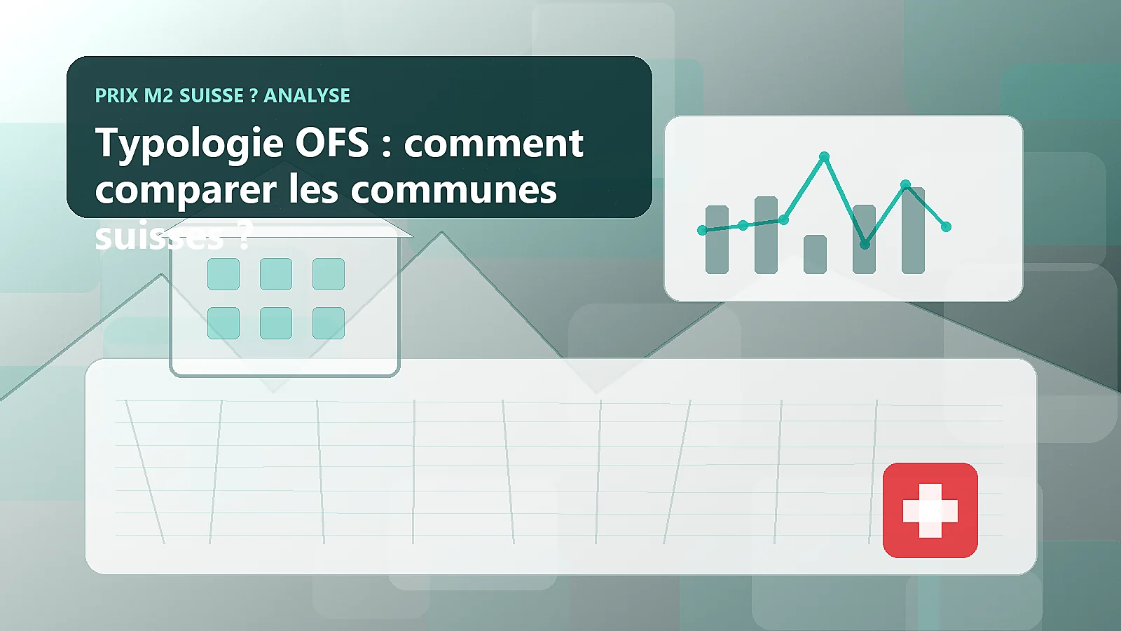 Typologie OFS : comment comparer les communes suisses ?