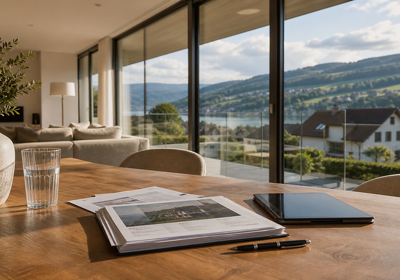 Visuel immobilier premium des cantons suisses