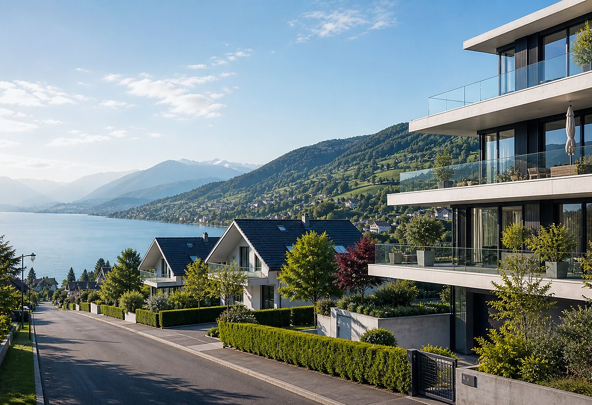 Visuel immobilier premium du canton Vaud
